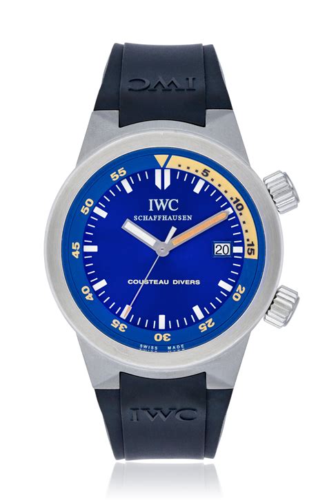 iwc cousteau diver price|iwc jacques cousteau divers watch.